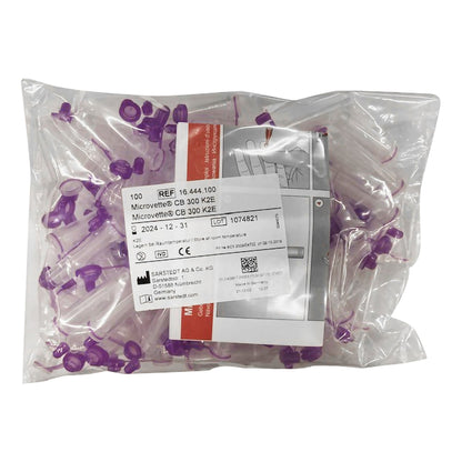 Microvette® CB 300 Capillary Blood Collection Tube, 300 µL, 10.8 x 43.7 mm