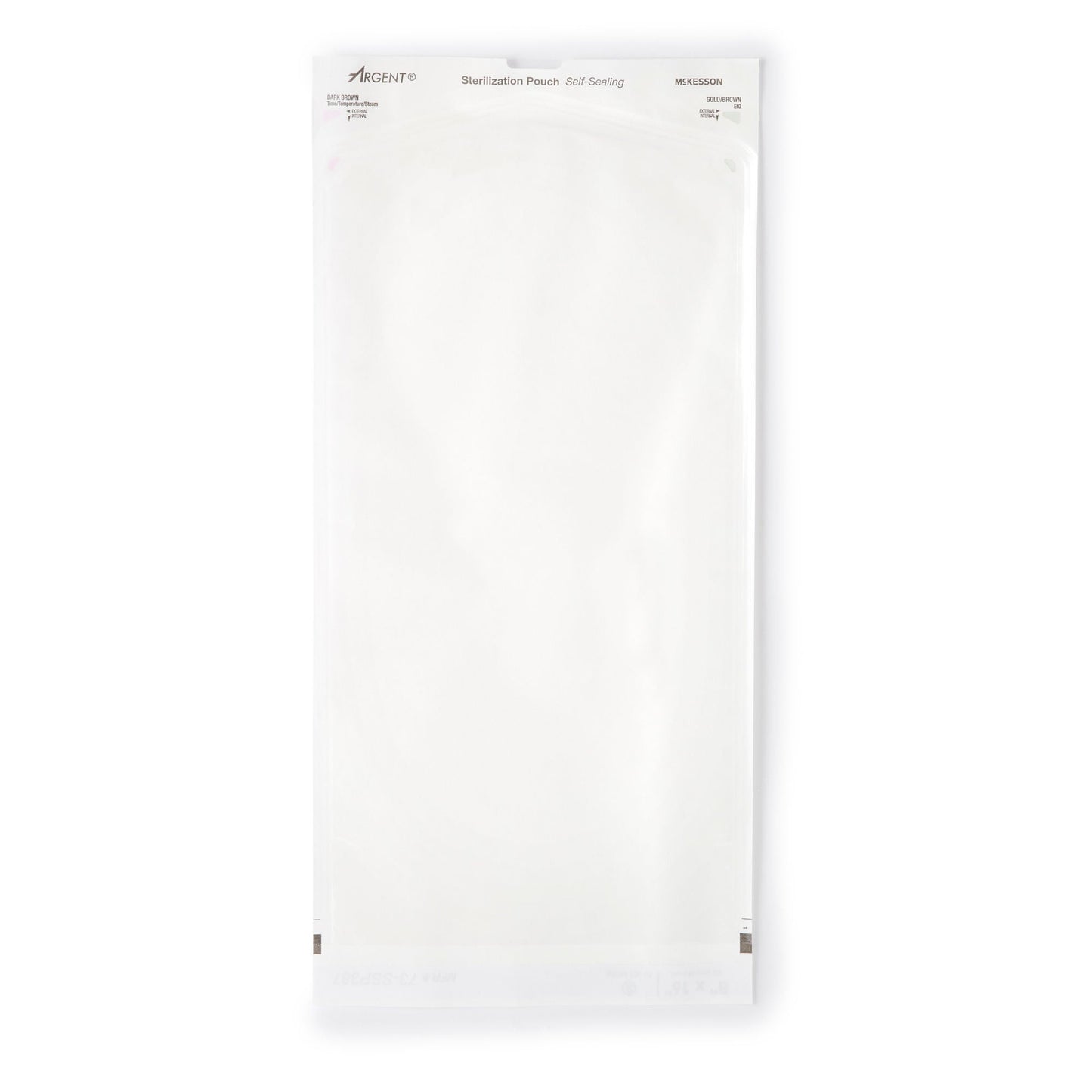 McKesson Argent® Sure-Check® Sterilization Pouch, 8 x 16 Inch