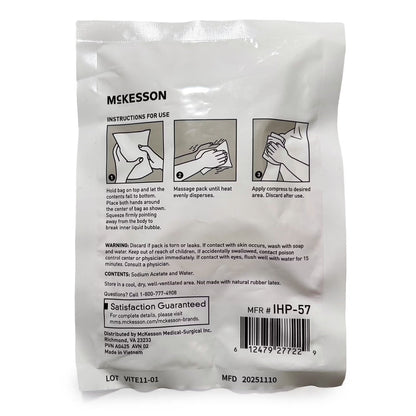McKesson Instant Hot Compress, Single-use, Disposable, 5 x 7 Inch