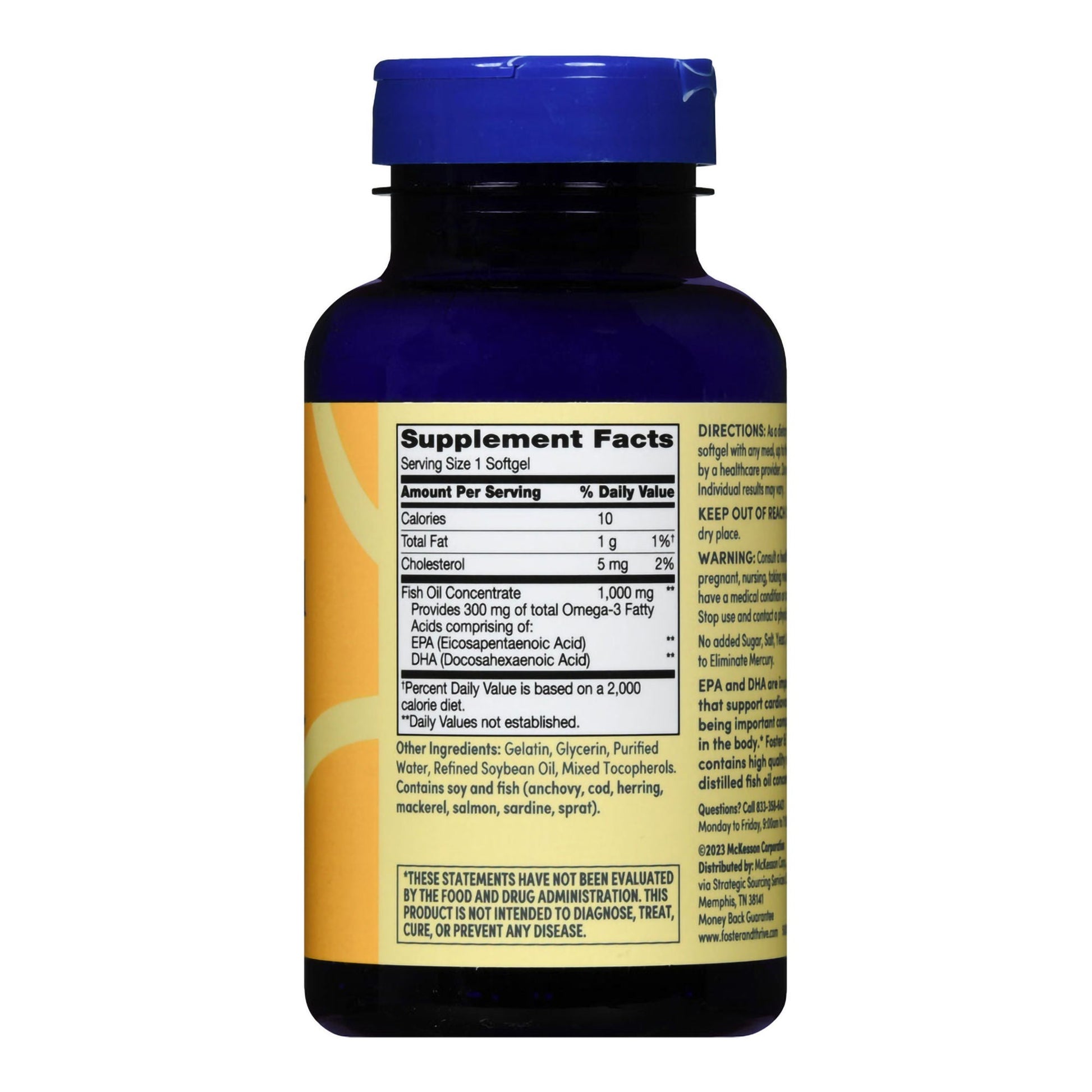 Foster & Thrive™ Fish Oil 1000 mg Softgels