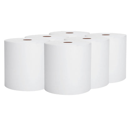 Scott Paper Towels, Hardwound, Continuous Roll, 8" x 950'