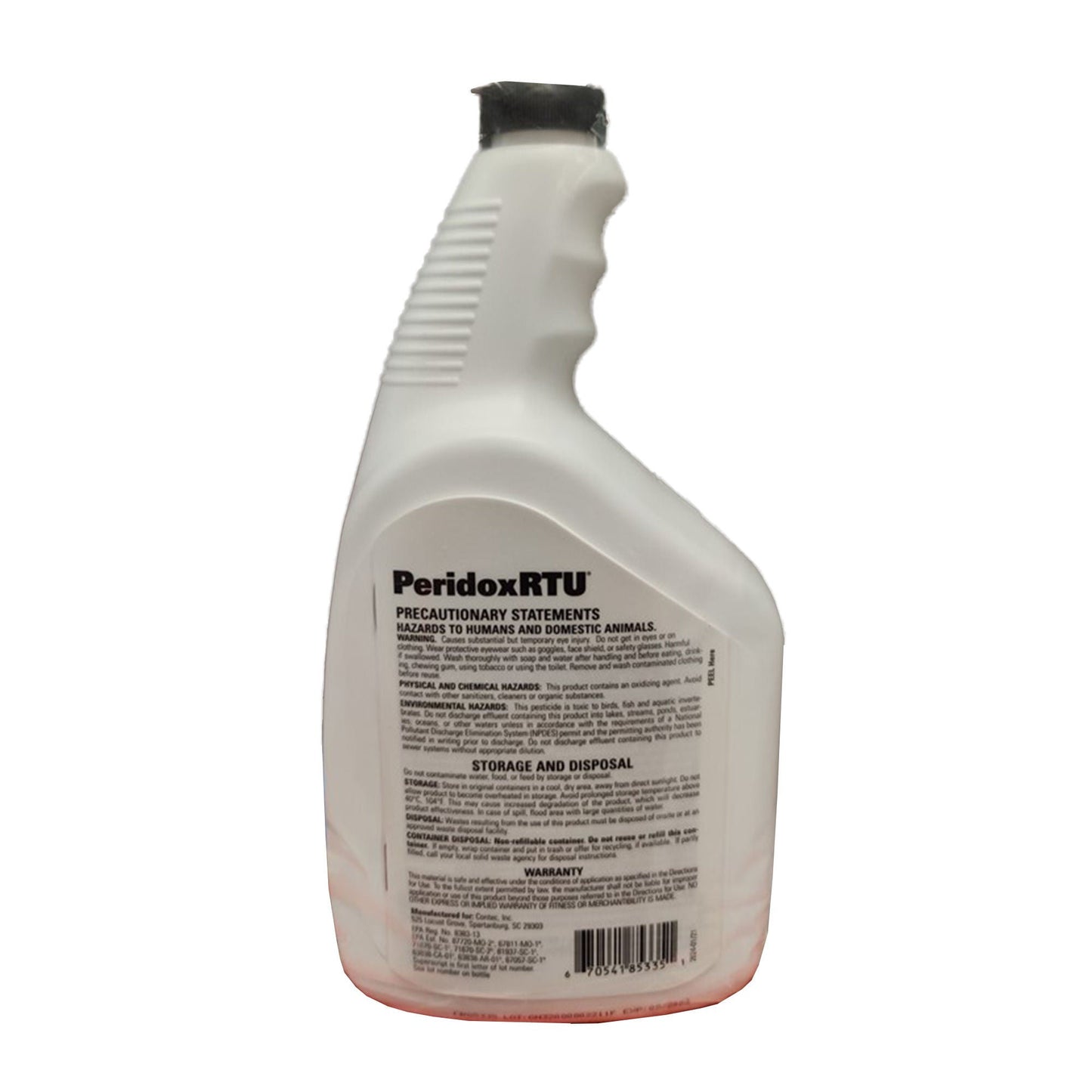 Contec™ PeridoxRTU™ Surface Disinfectant Cleaner, 32 oz. Bottle