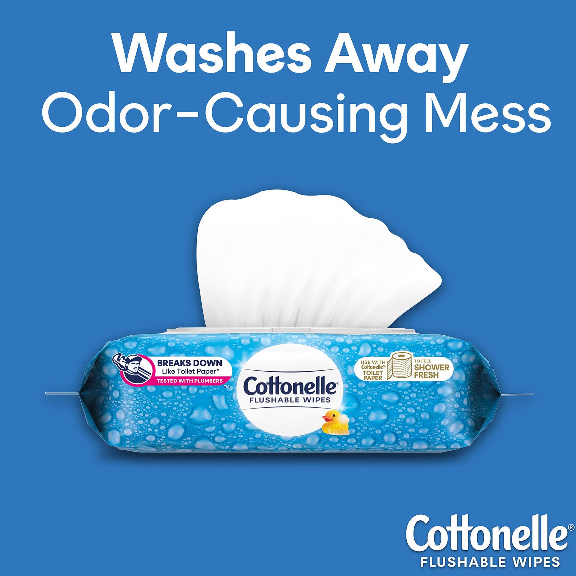 Cottonelle® FreshCare® Flushable Wipes