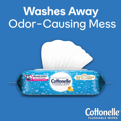Cottonelle® FreshCare® Flushable Wipes