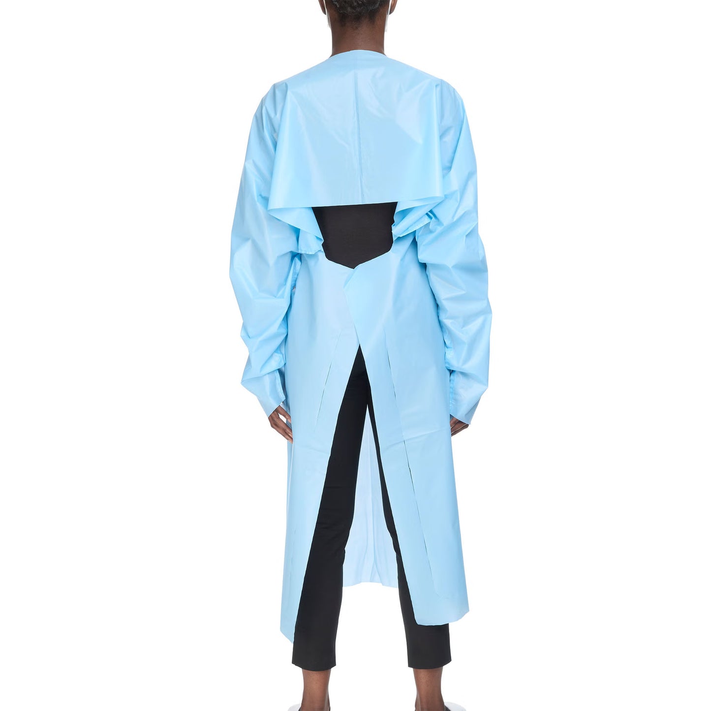 McKesson Open Back Over-the-Head Protective Procedure Gown, Universal, Blue