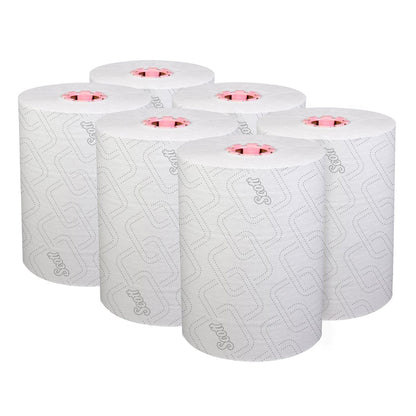 Scott® Control Slimroll™ White Paper Towel, 8 Inch x 580 Foot