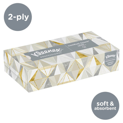 Kleenex® Facial Tissue, White, 8.4 x 8.6 Inch