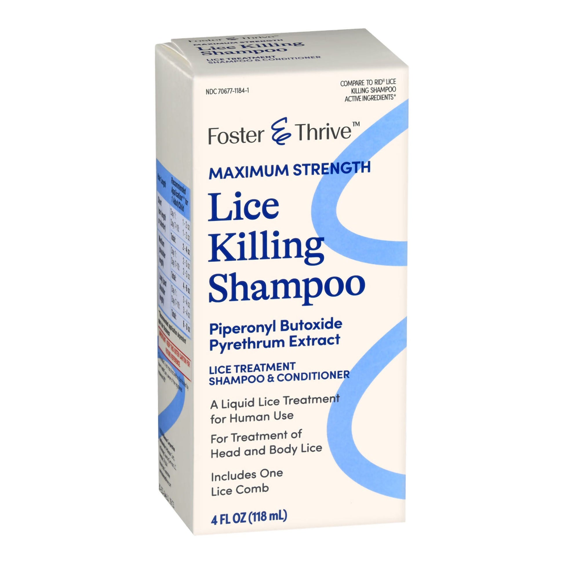 Foster & Thrive™ Maximum Strength Lice Killing Shampoo
