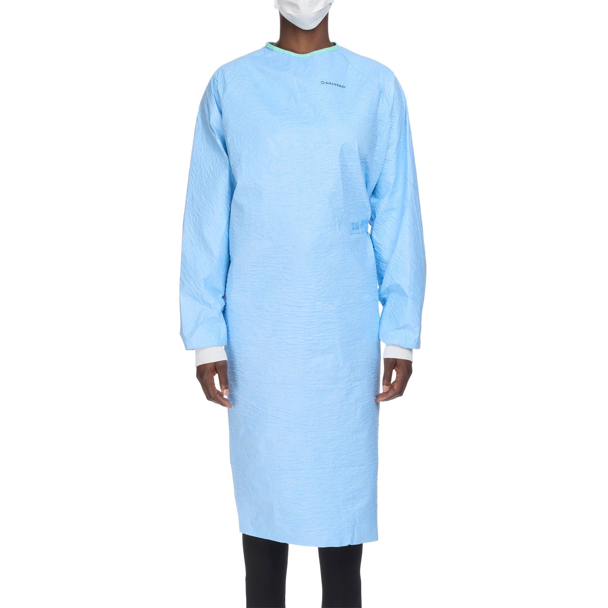 Aero Blue Surgical Gown with Towel, Large