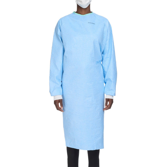 Aero Blue Surgical Gown with Towel, Large
