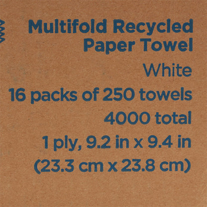 Pacific Blue Select™ One-Ply Paper Towels, 250 Sheets per Pack