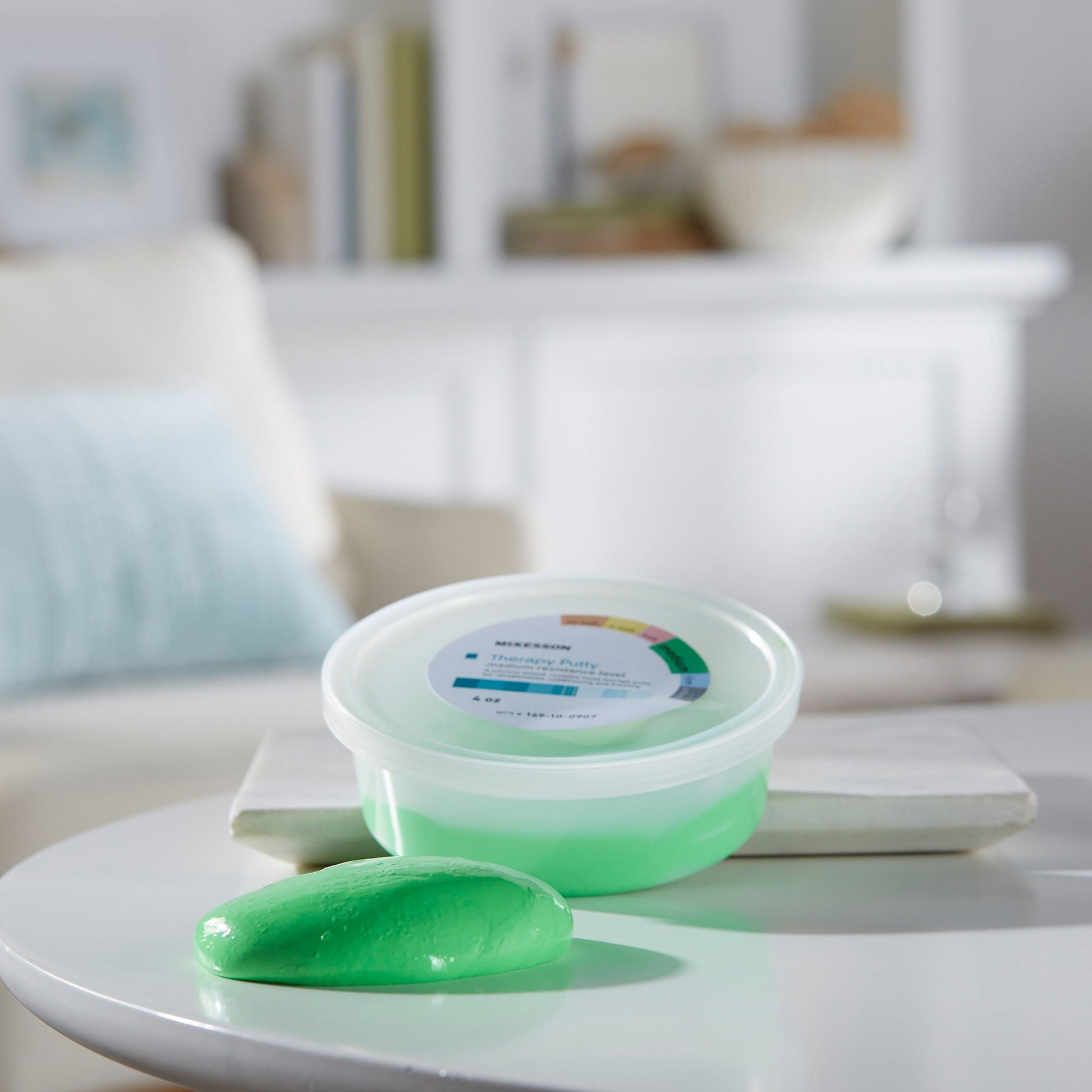 McKesson Therapy Putty, Green, Medium, 4-ounce Container