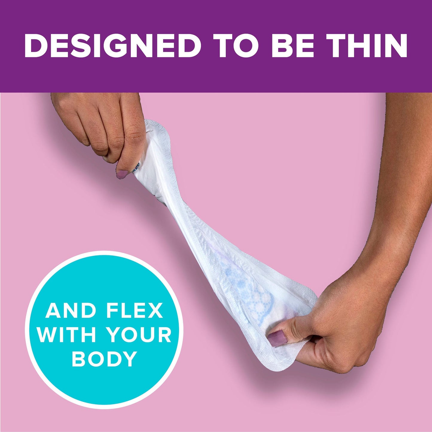 Poise® Ultra Thin Moderate Bladder Control Pad, Regular Length