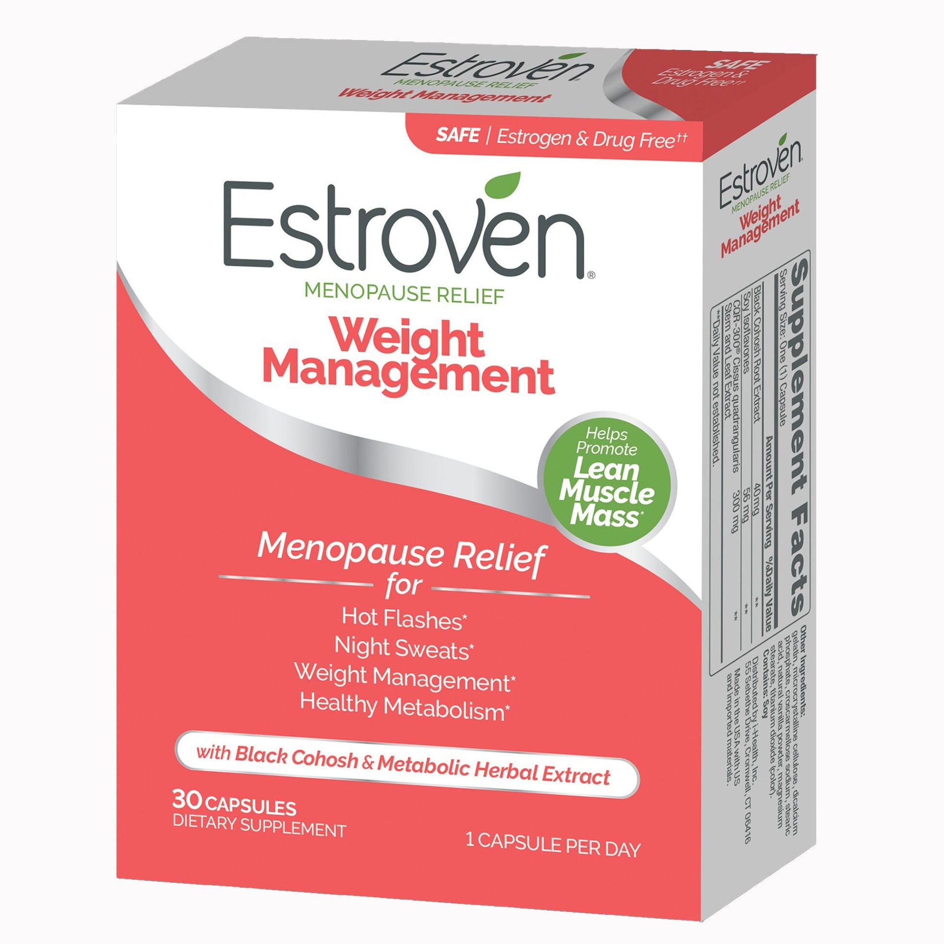 Estroven® Once Daily Menopause Relief Weight Management Capsules