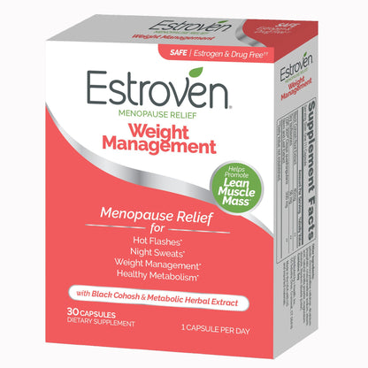 Estroven® Once Daily Menopause Relief Weight Management Capsules