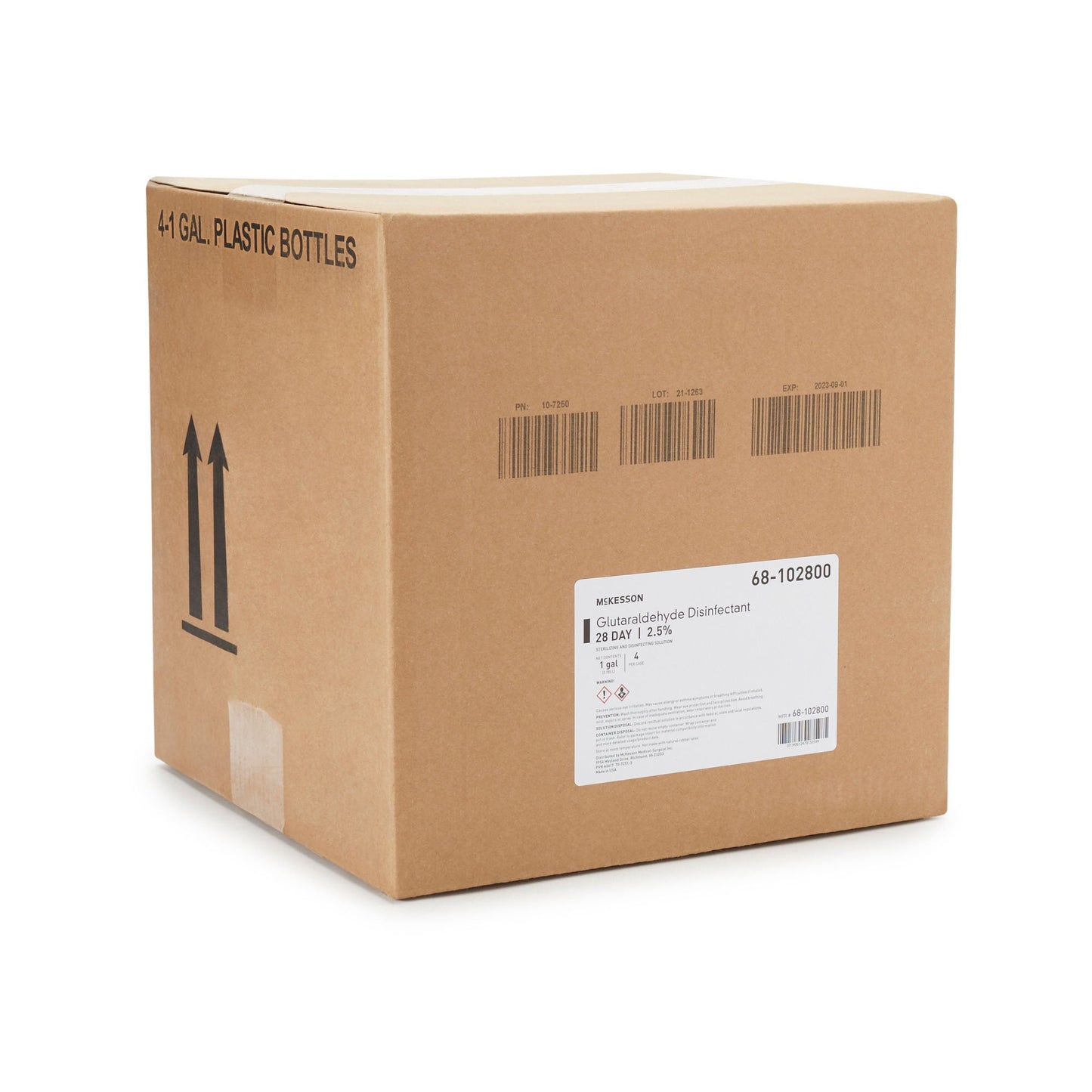 McKesson Glutaraldehyde High Level Disinfectant, 1-gallon Jug