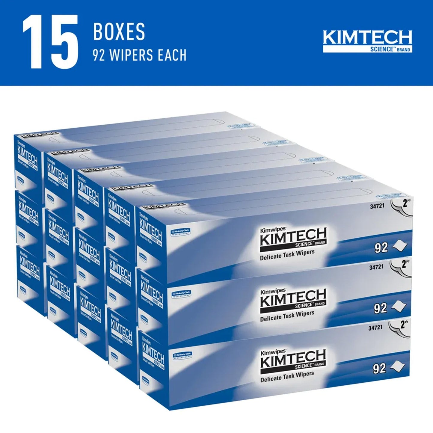 Kimtech Science™ Kimwipes™ Delicate Task Wipes, Two-Ply