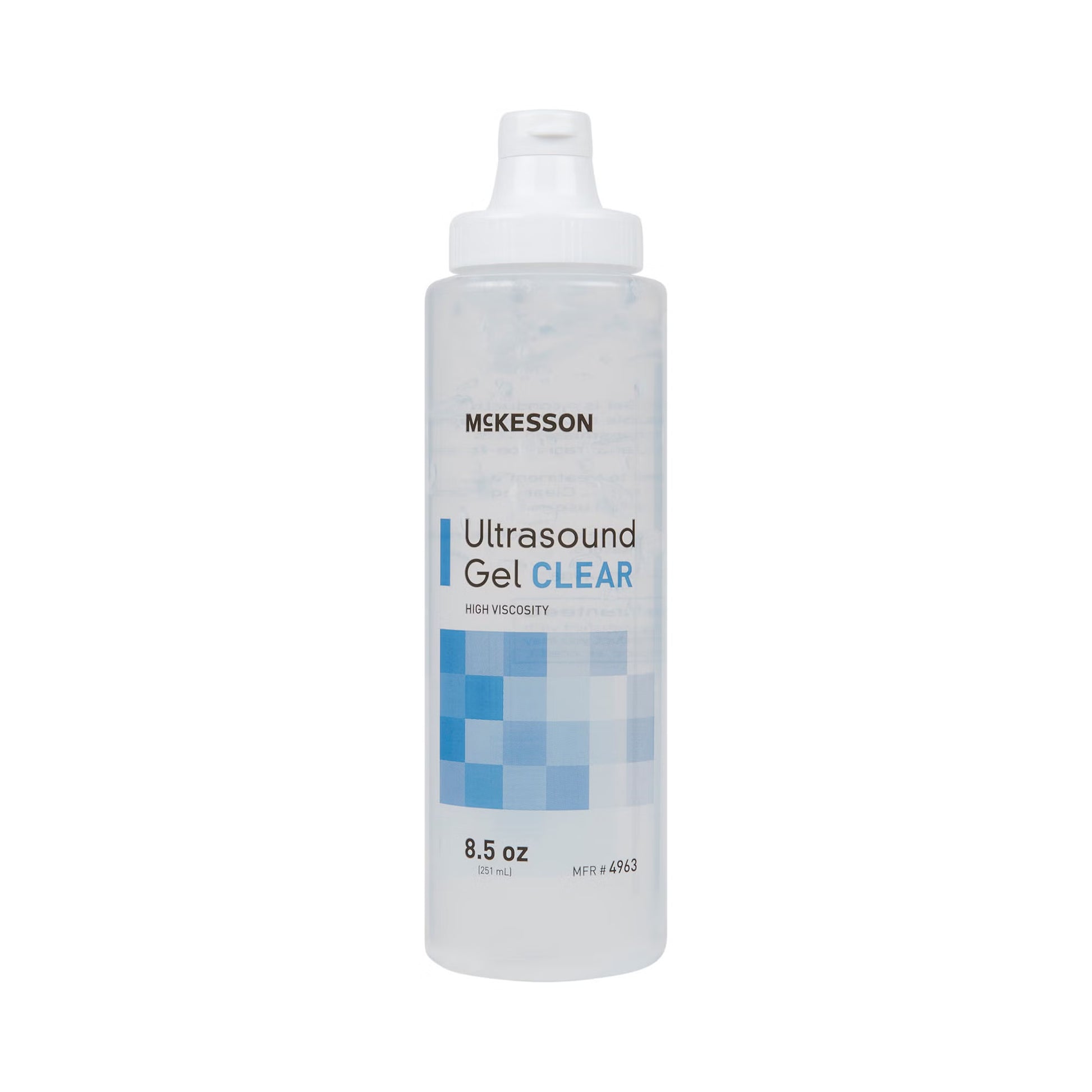 McKesson Ultrasound Gel, Clear, 250 mL Bottle, Ultrasound and Laser Transmission