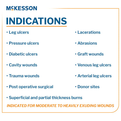 McKesson Alginate Dressing, 4 x 8 inch