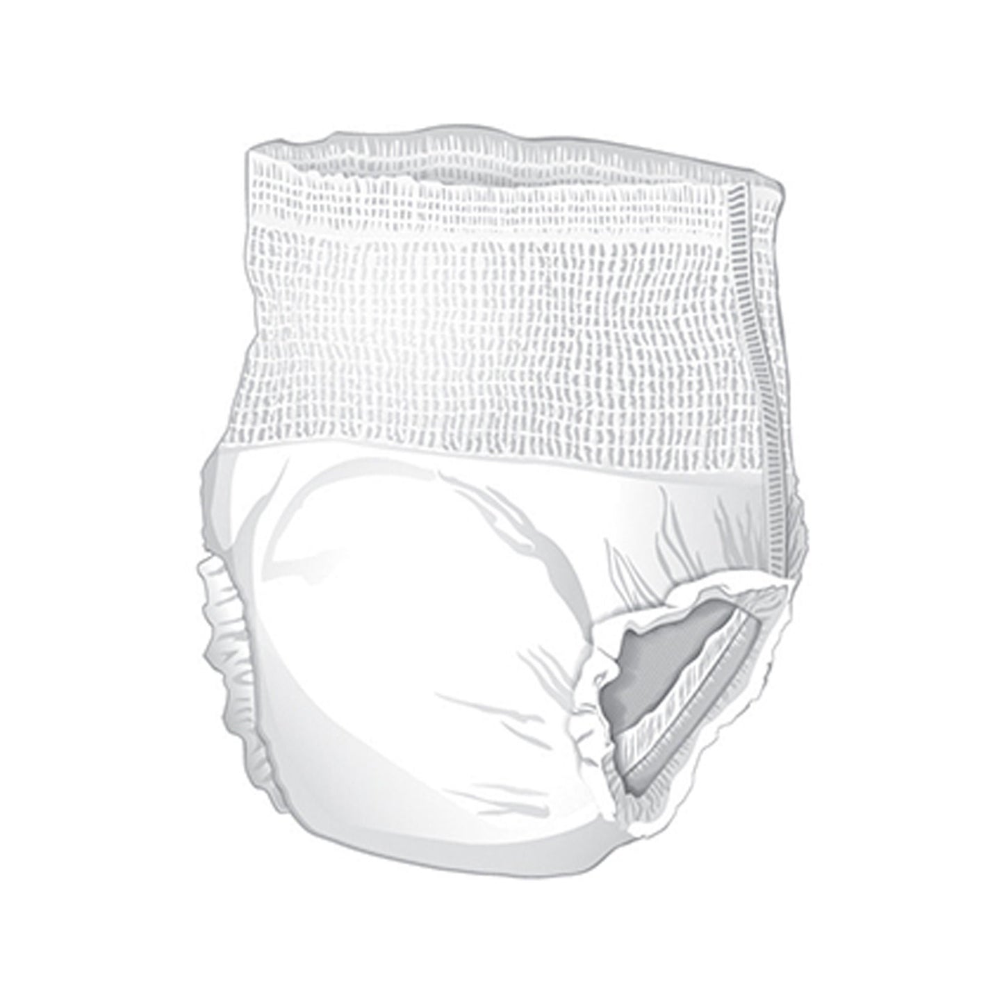 McKesson Extended Wear Maximum Absorbency Underwear, Medium