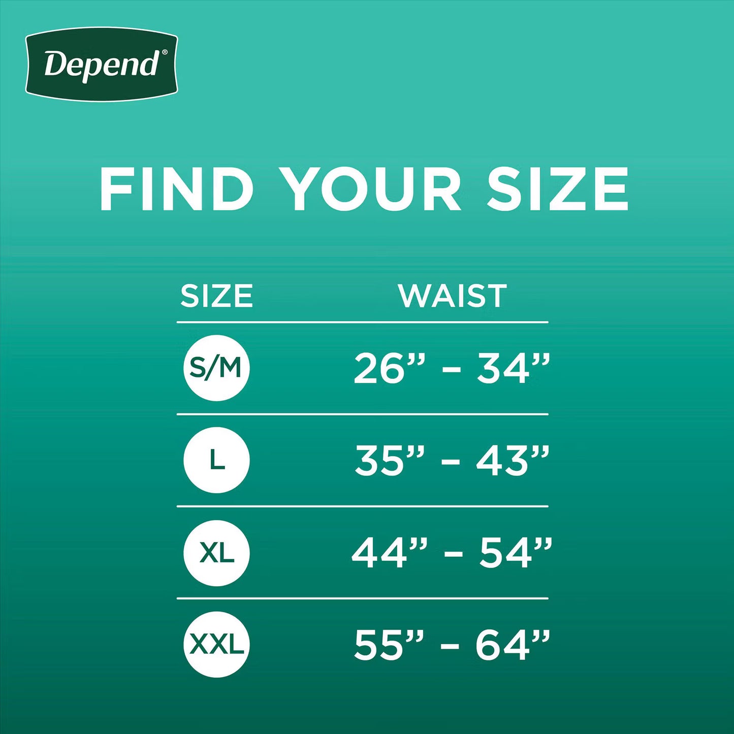 Depend® Fresh Protection™ Men's Maximum Absorbency Underwear, X-Large