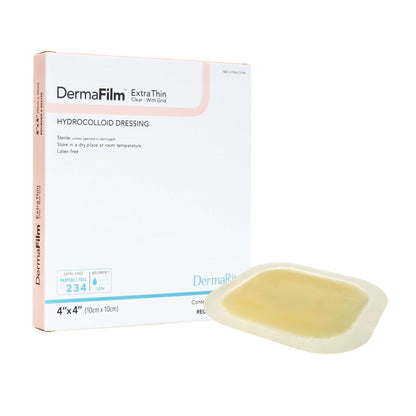 DermaFilm® Hydrocolloid Dressing, 4 x 4 Inch
