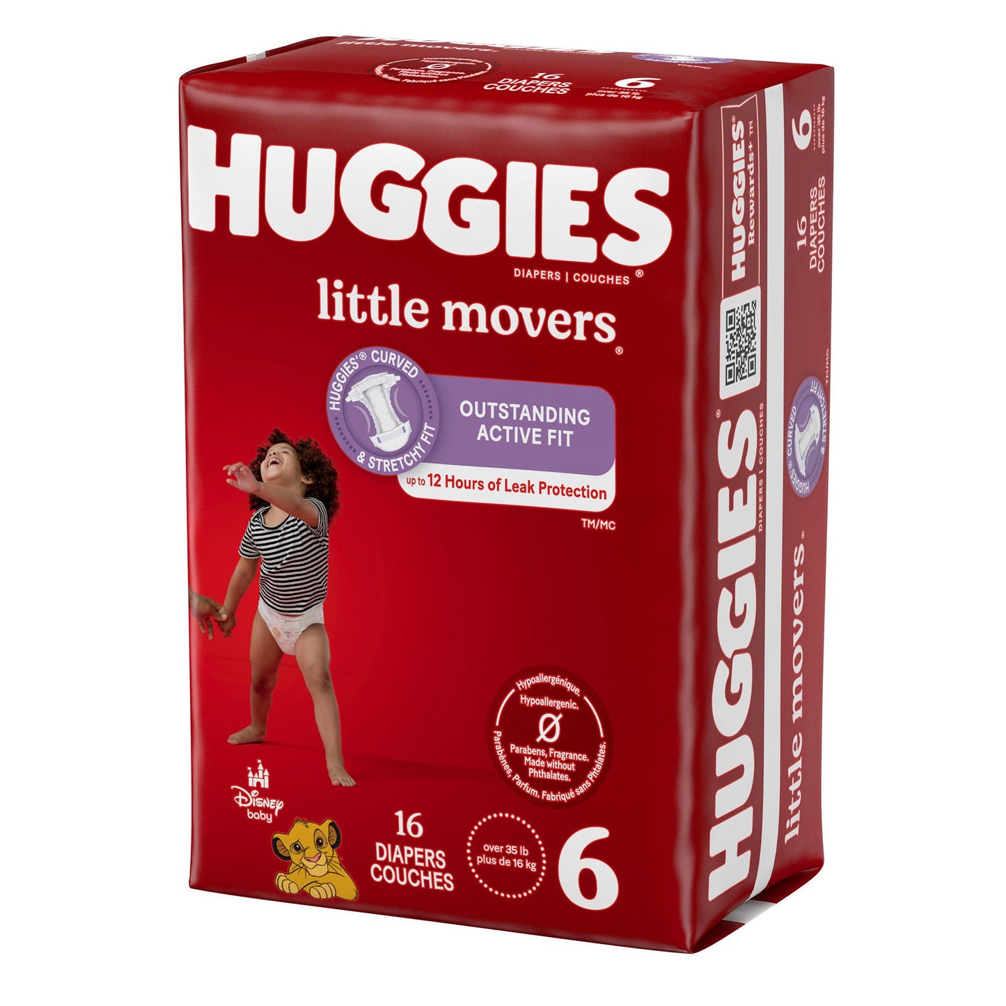 Huggies® Little Movers® Diaper, Size 6
