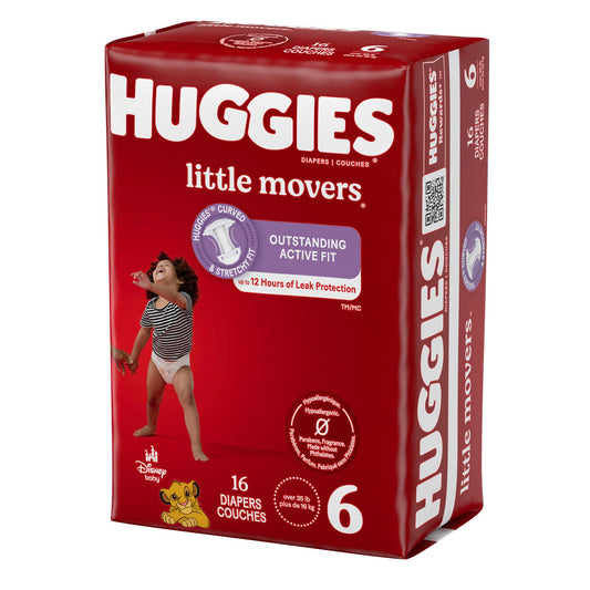 Huggies® Little Movers® Diaper, Size 6