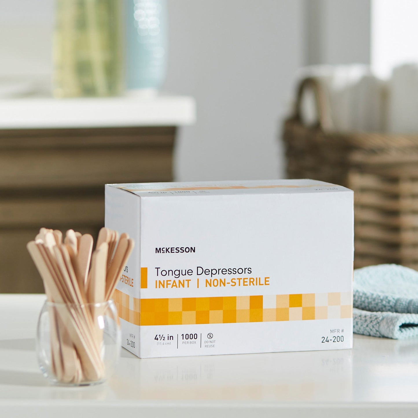 McKesson Tongue Depressor for Infant Use, Nonsterile
