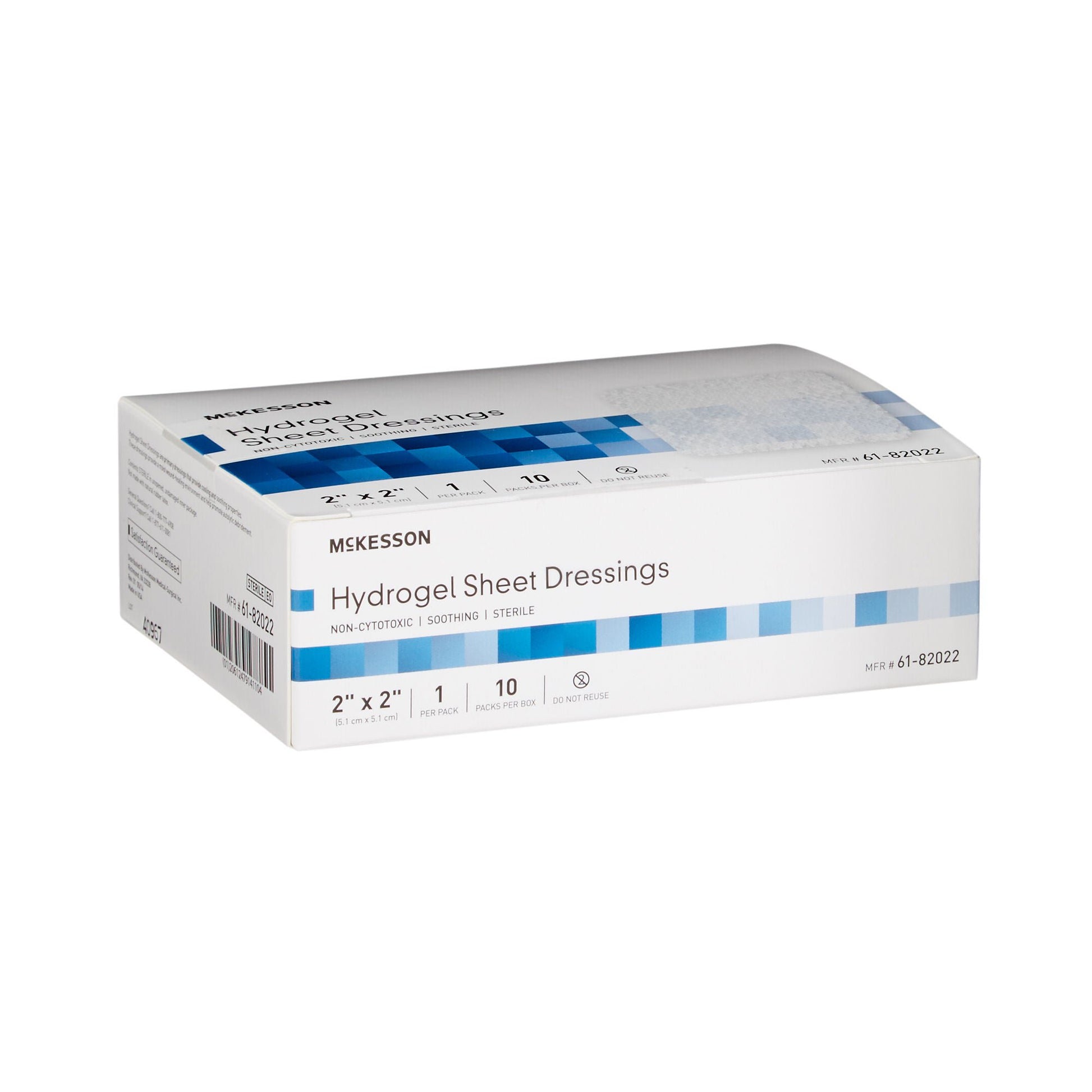 McKesson Hydrogel Dressing, 2 x 2 Inch