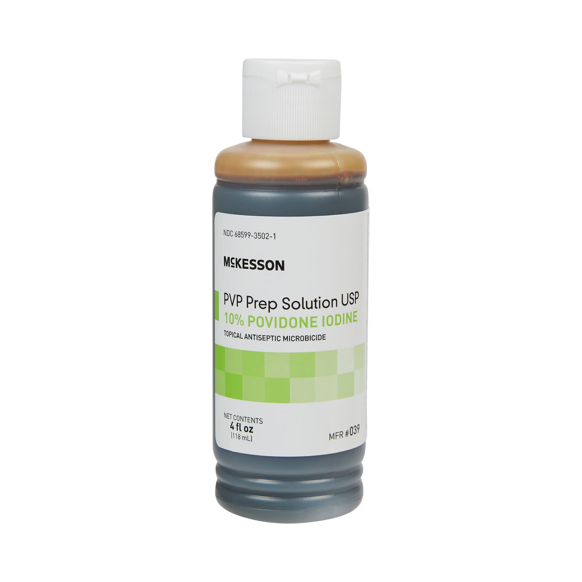 McKesson Microbicide Antiseptic PVP Scrub Solution, 4-ounce bottle