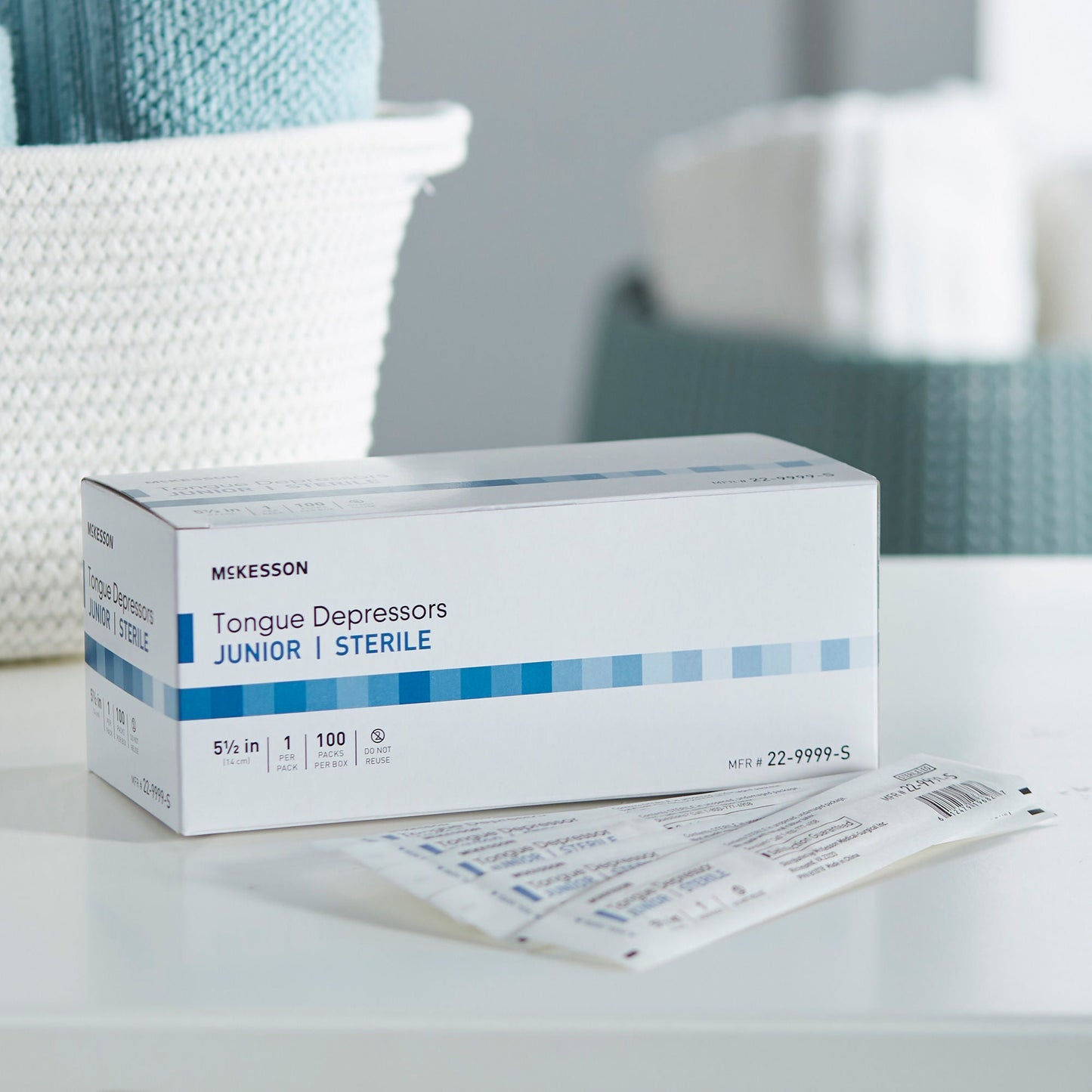 McKesson Tongue Depressor for Pediatric Use, Sterile