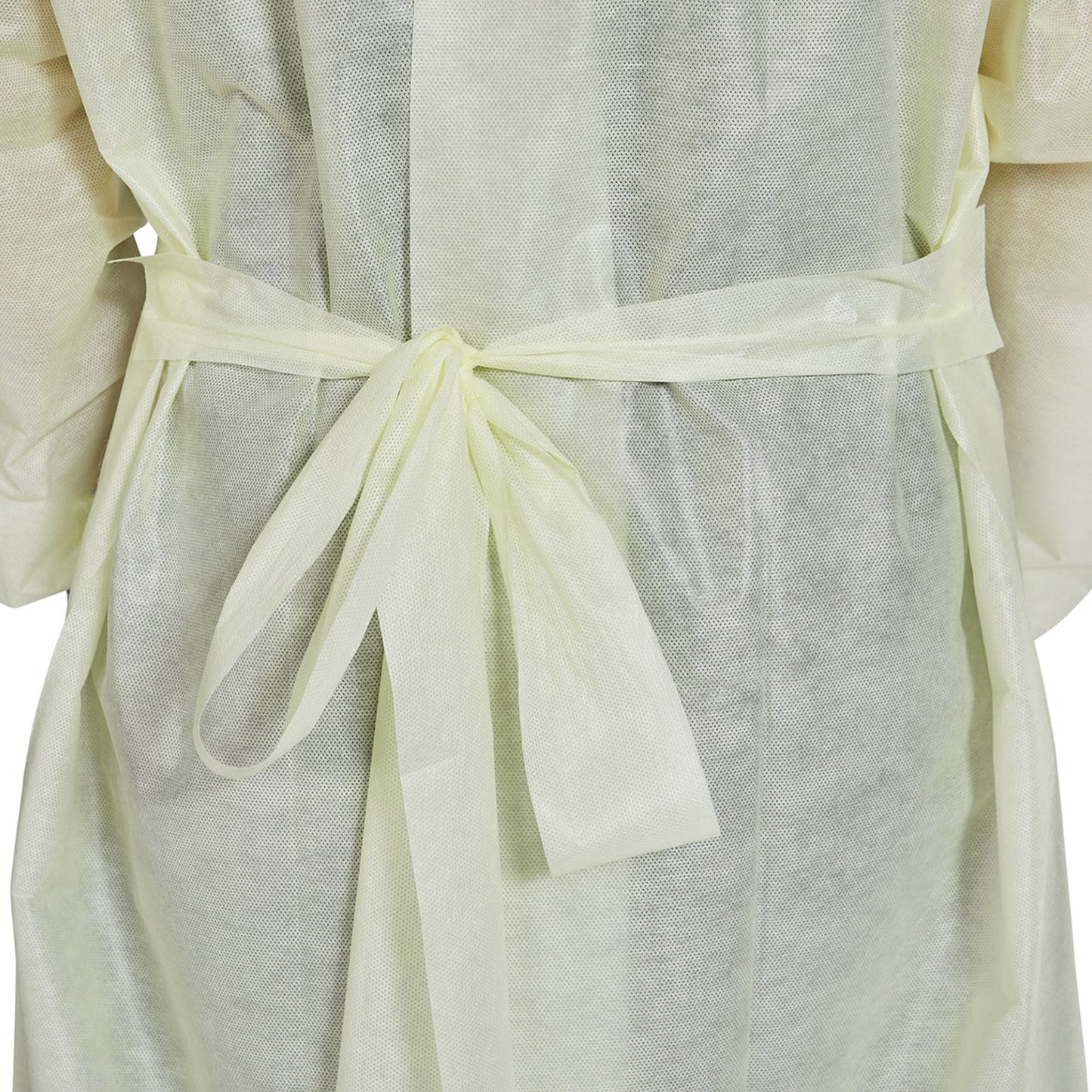 McKesson AAMI Level 2 Isolation Gown, Tie Neck Style, Extra Large, Yellow