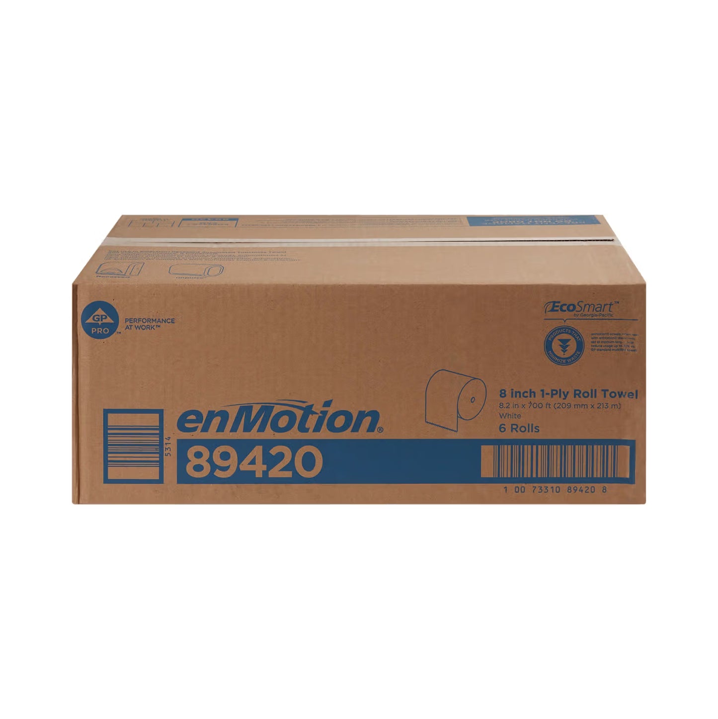 enMotion® Touchless White Paper Towel, 8-1/5 Inch x 700 Foot