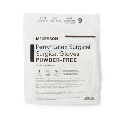 McKesson Perry® Performance Plus Surgical Glove, Size 9, Cream