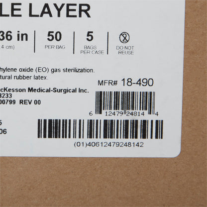 McKesson Single Layer Sterilization Wrap, 36 x 36 Inch