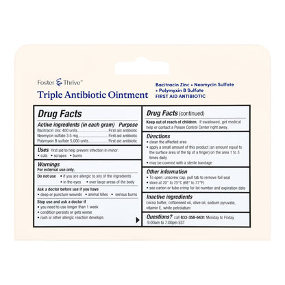 Foster & Thrive™ Triple Antibiotic Ointment