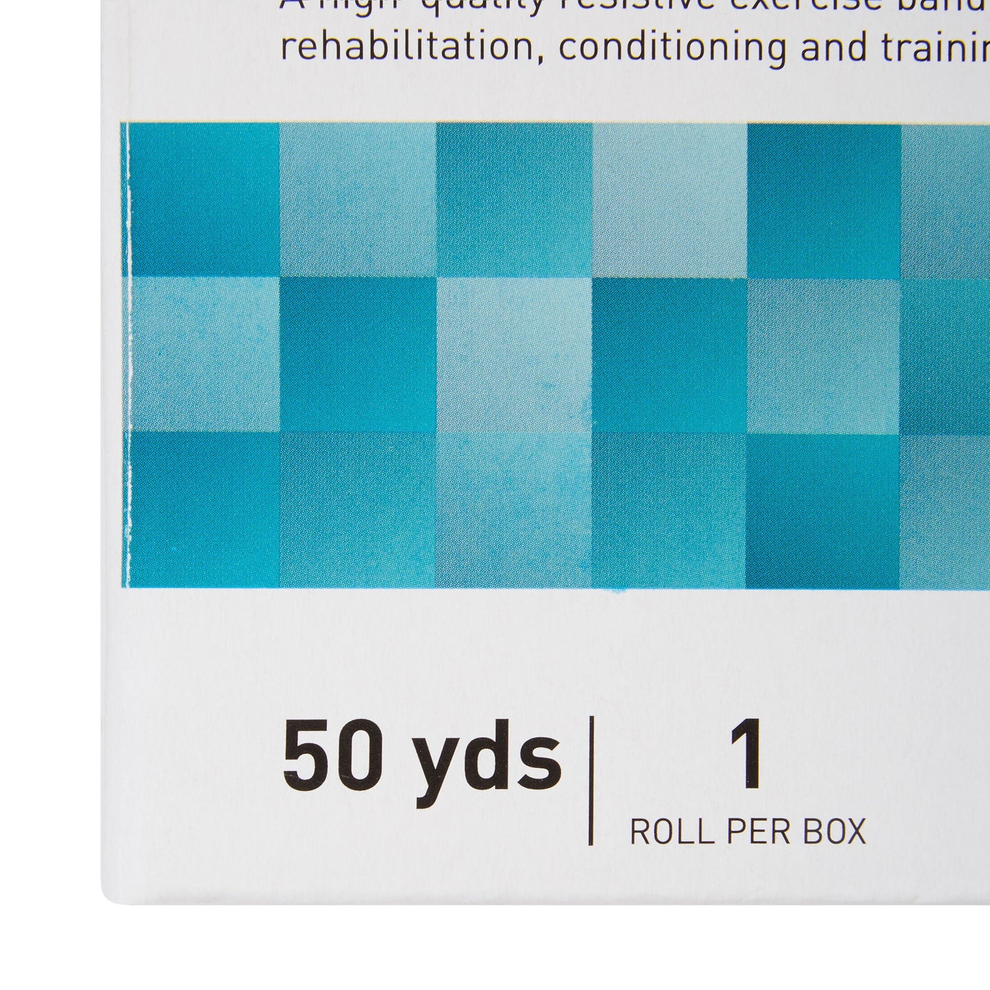 McKesson Exercise Resistance Band, Blue, 5 Inch x 50 Yard, Heavy Resistance