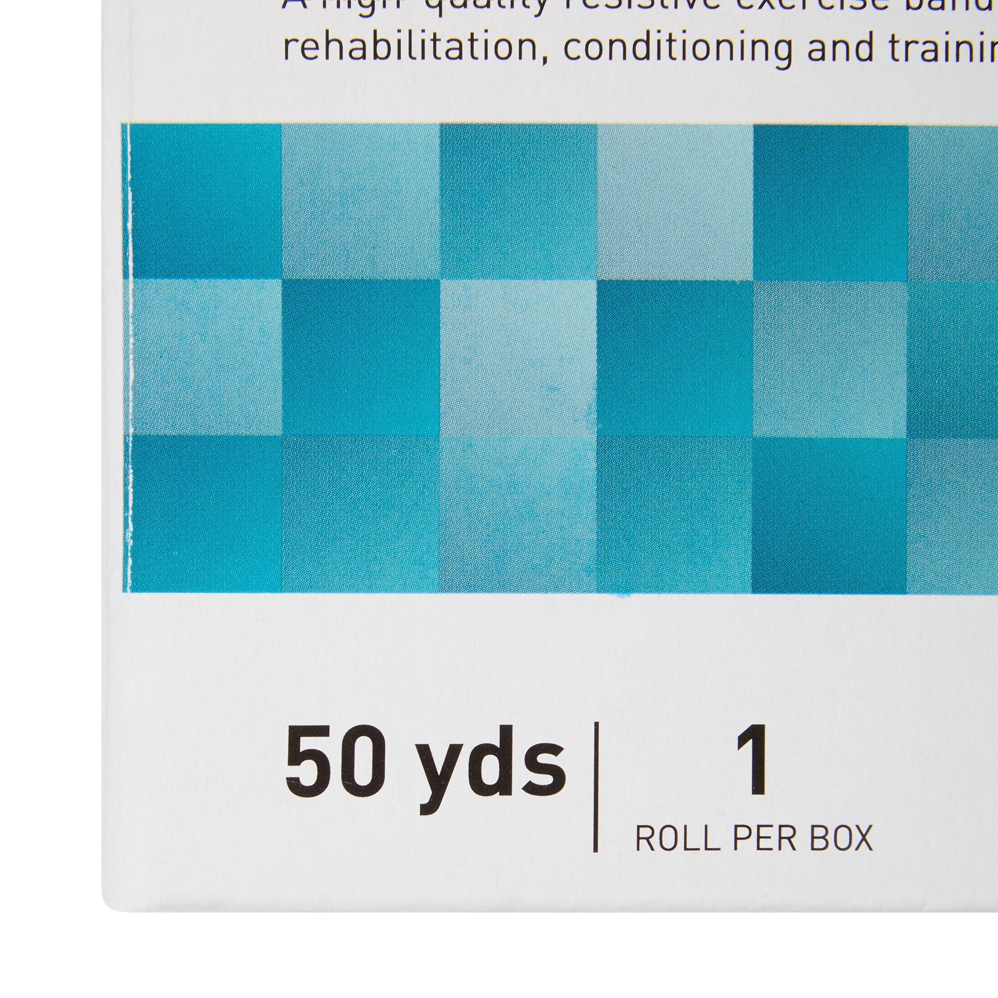 McKesson Exercise Resistance Band, Blue, 5 Inch x 50 Yard, Heavy Resistance