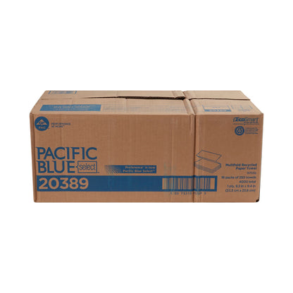 Pacific Blue Select™ One-Ply Paper Towels, 250 Sheets per Pack
