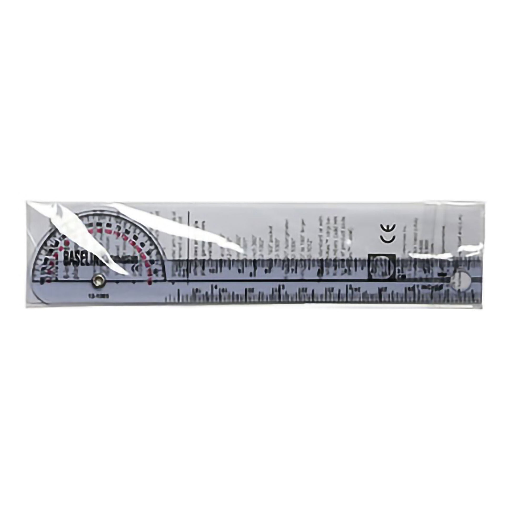 Baseline® 180° Head Plastic Goniometer, 6 Inch Arms