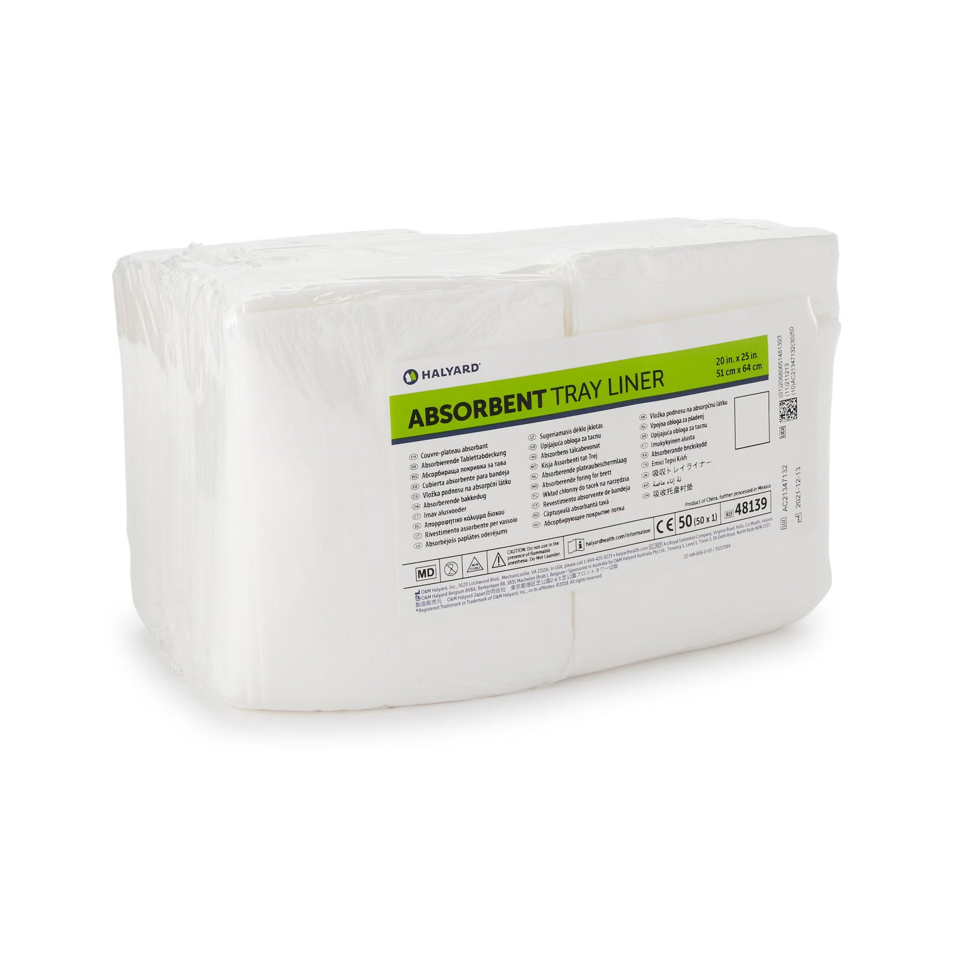Sterilization Tray Liner Towel, 20 x 25 Inch