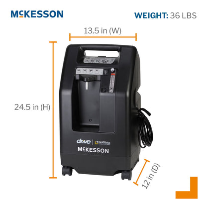 McKesson 5-Liter Compact Concentrator with Oxygen Sensing Device