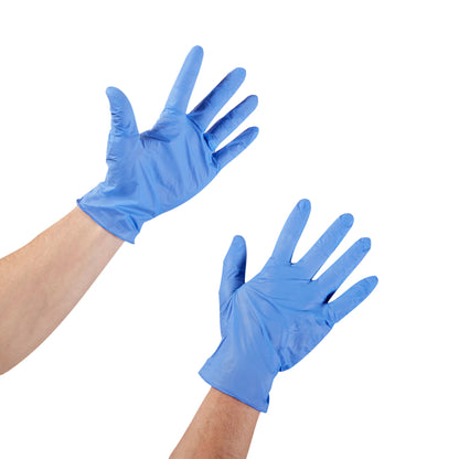 McKesson Confiderm® 3.5C Nitrile Exam Glove, Small, Blue