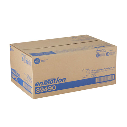 enMotion® Touchless White Paper Towel, 10 Inch x 800 Foot