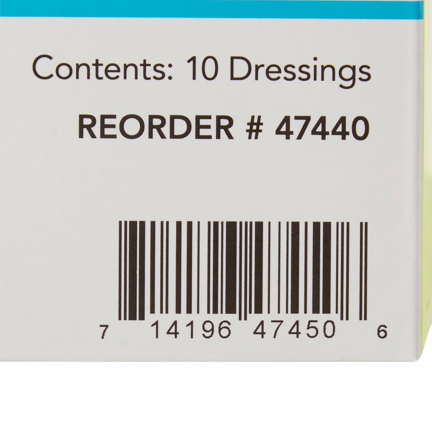 ComfortFoam™ Border Lite Thin Bordered Foam Wound Dressing, 4 x 4 Inch