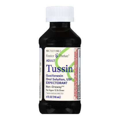 Thrive & Foster™ Guaifenesin Cold and Cough Relief