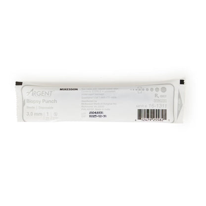 McKesson Argent™ Disposable Biopsy Punches, 3.0 mm