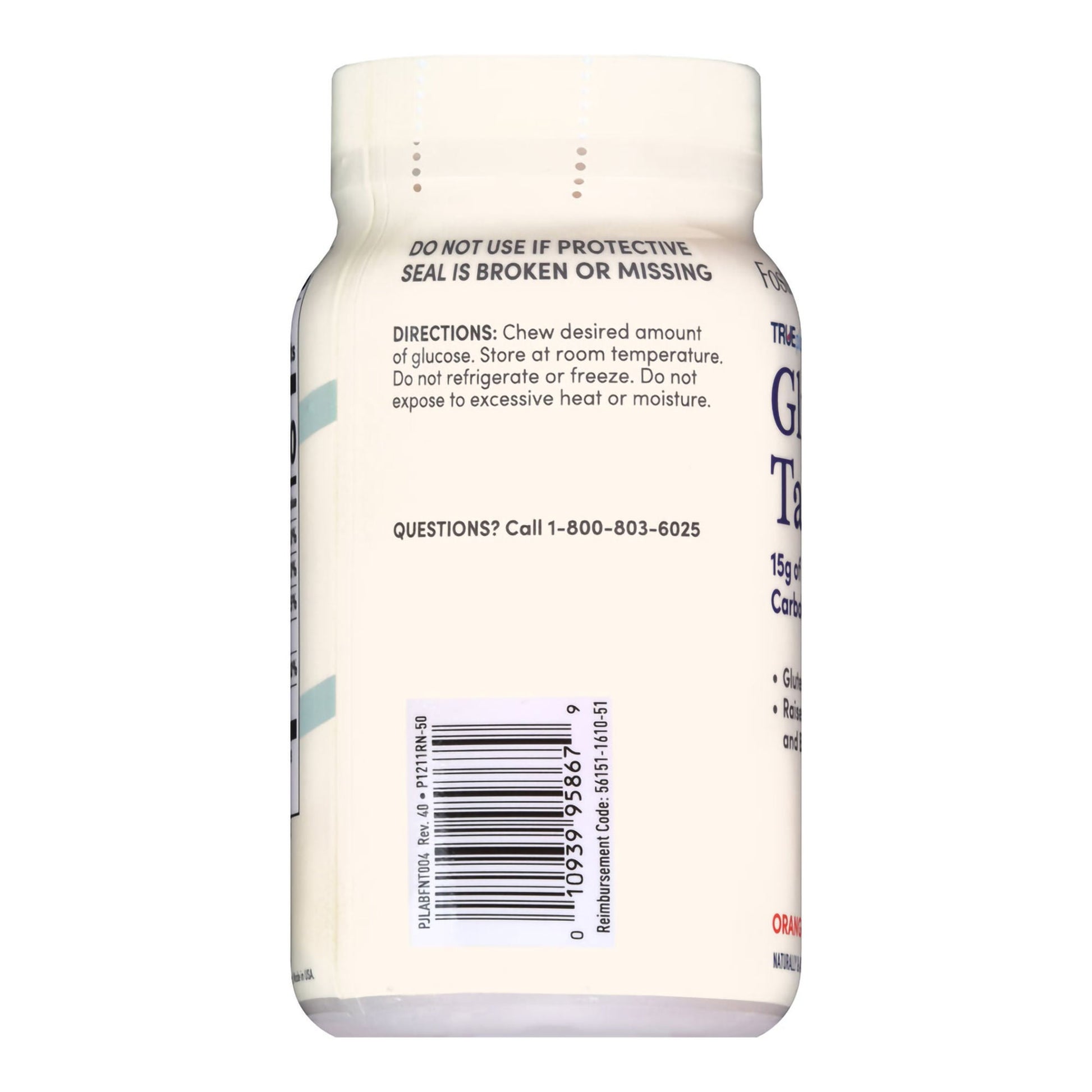 Foster & Thrive™ Trueplus Glucose Tablets Orange