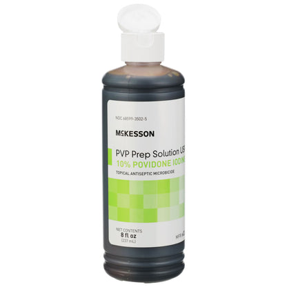 McKesson Microbicide Antiseptic PVP Scrub Solution, 8-ounce bottle